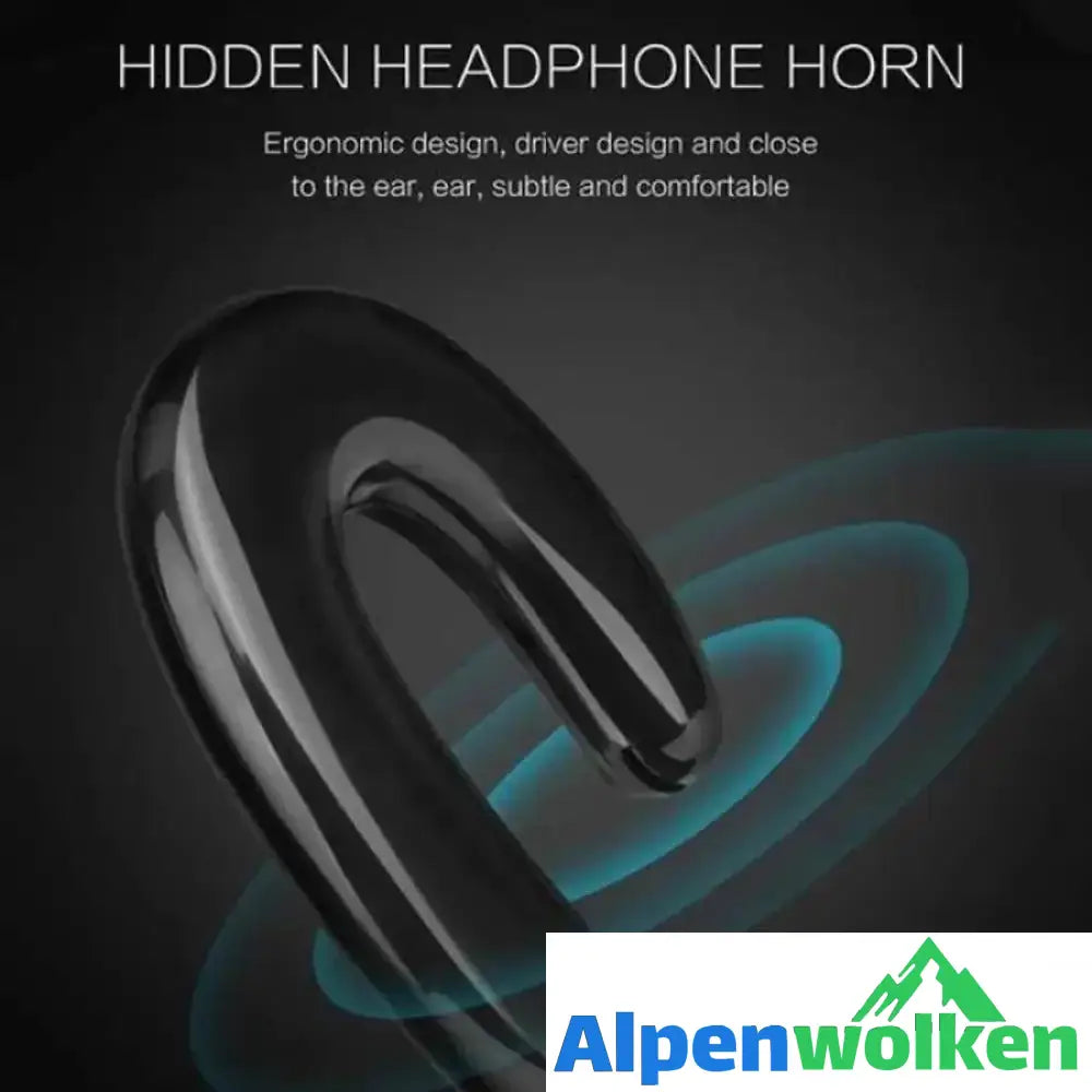 Alpenwolken - Ohrhaken Drahtloser Bluetooth-Kopfhörer