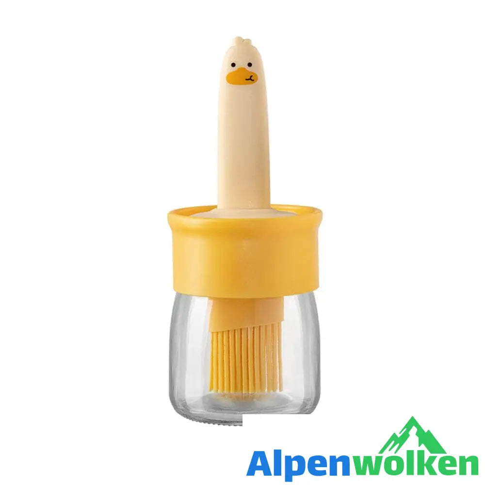 Alpenwolken - Oil Dispenser with Brush for BBQ