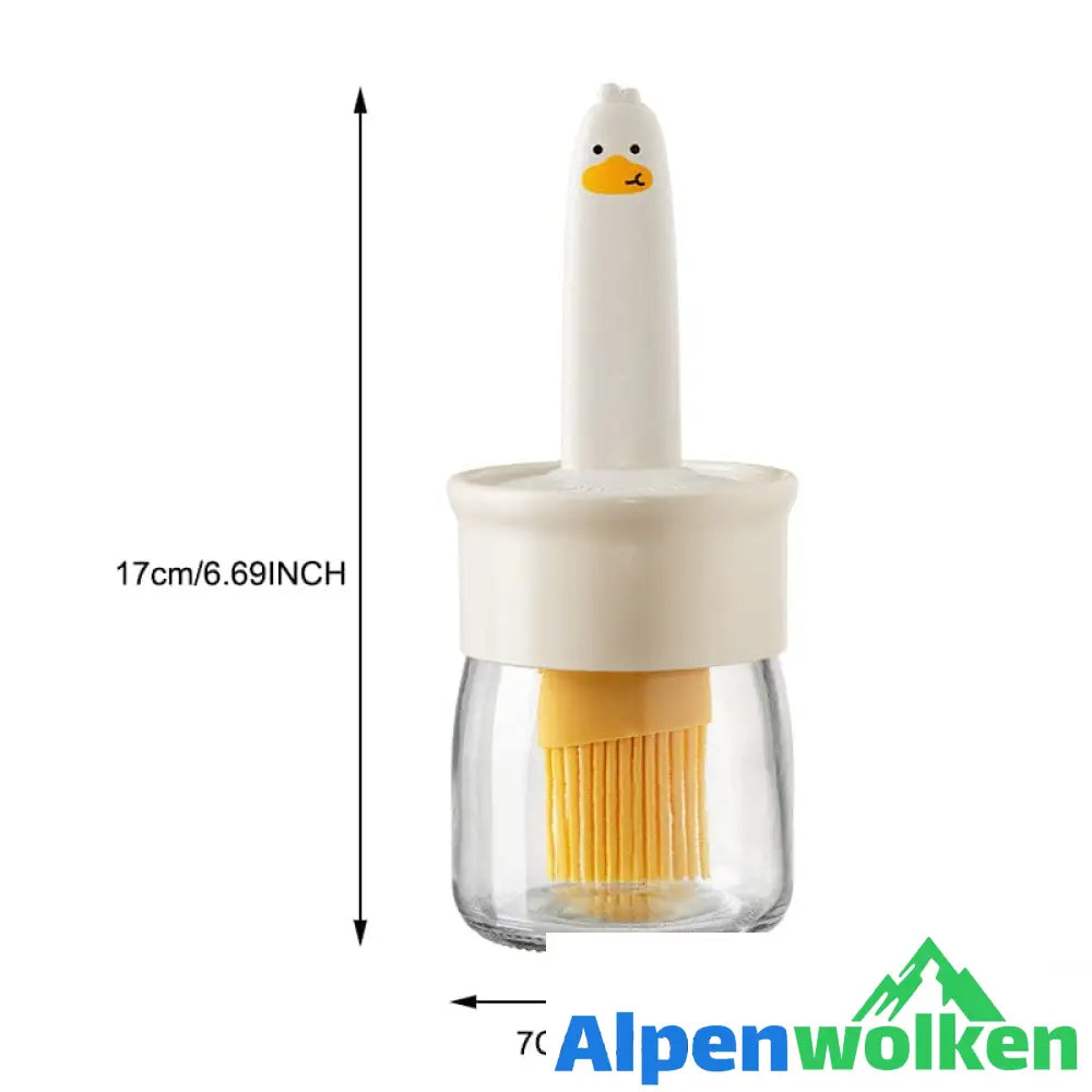 Alpenwolken - Oil Dispenser with Brush for BBQ