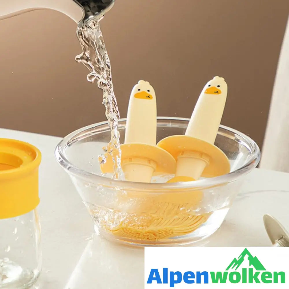 Alpenwolken - Oil Dispenser with Brush for BBQ