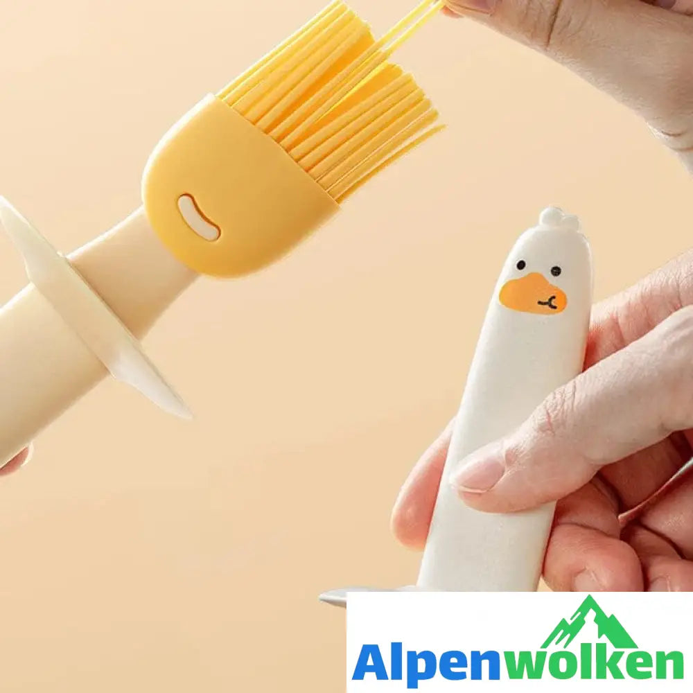 Alpenwolken - Oil Dispenser with Brush for BBQ