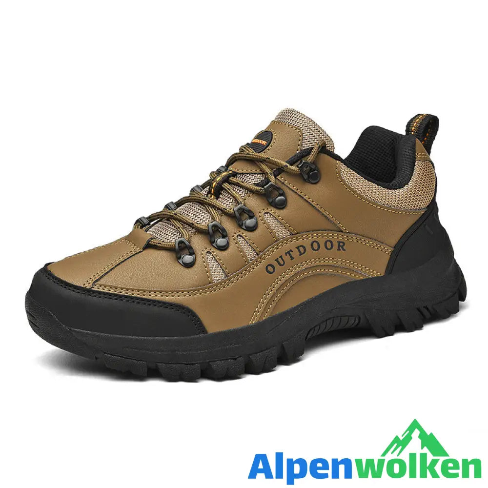 Alpenwolken - orthopädische Outdoor- & Wanderschuhe Braun