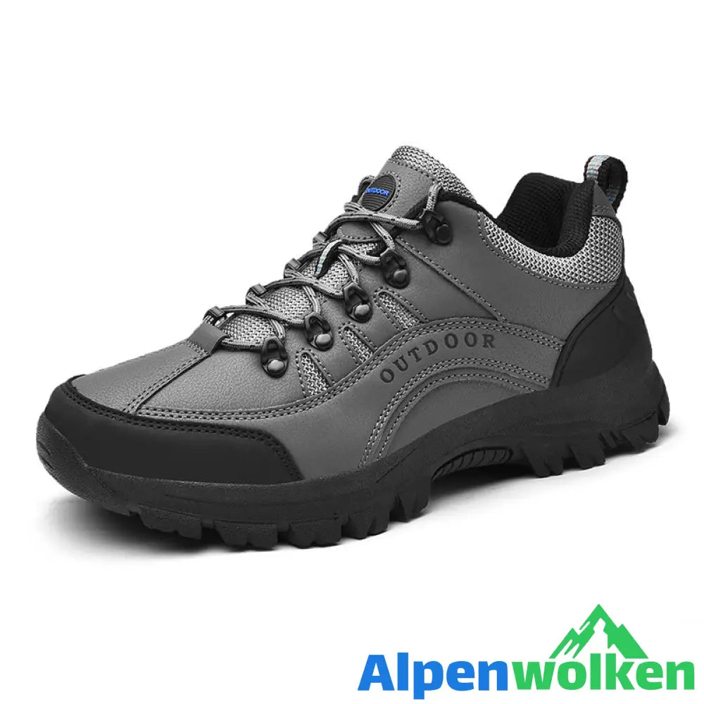 Alpenwolken - orthopädische Outdoor- & Wanderschuhe Grau