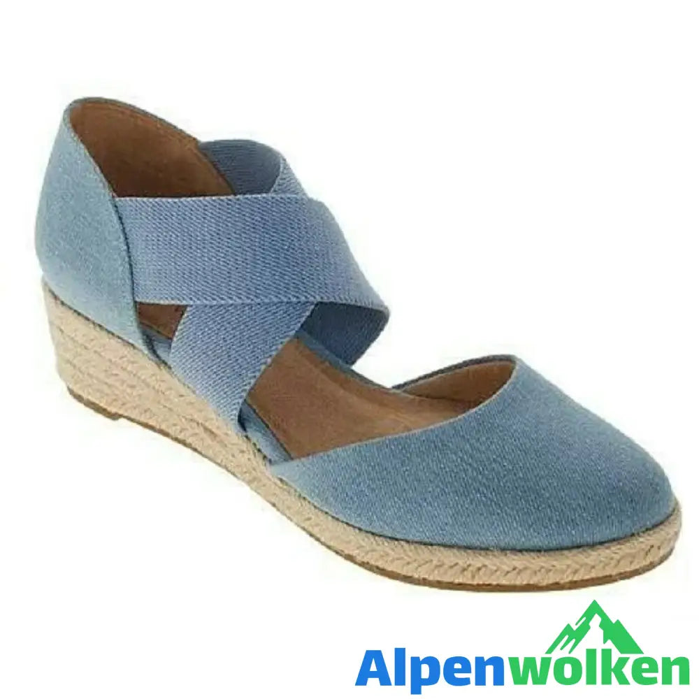 Alpenwolken - Orthopädische Sandalen "Alice" - Berlin Schneider™ Blau