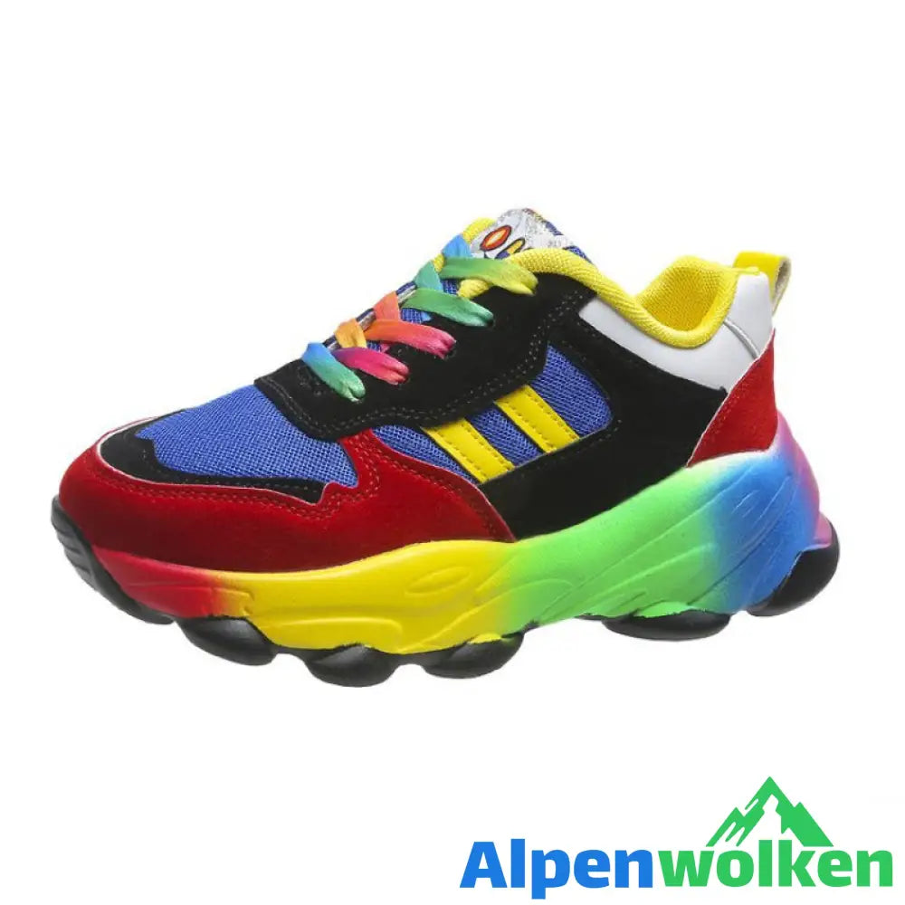 Alpenwolken - Orthopädische Schuhe Blau