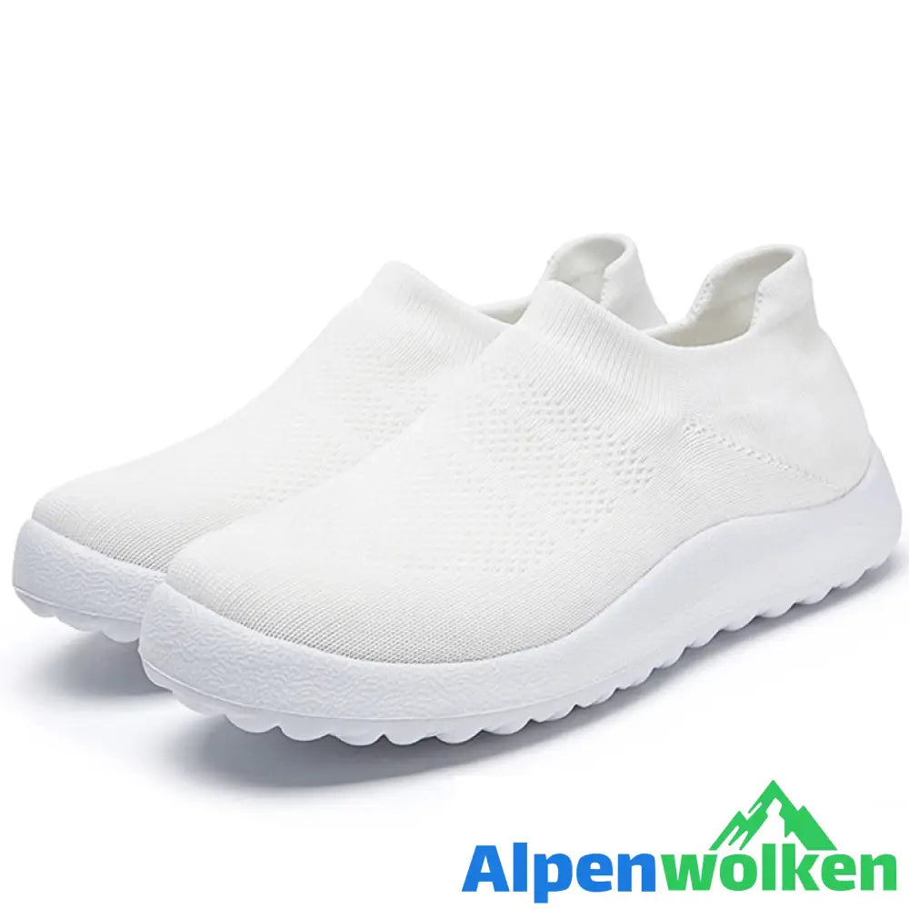 Alpenwolken - Orthopädische Schuhe für Männer Dehnbare Passform Schaumstoffpolsterung Zum Hineinschlüpfen Mesh