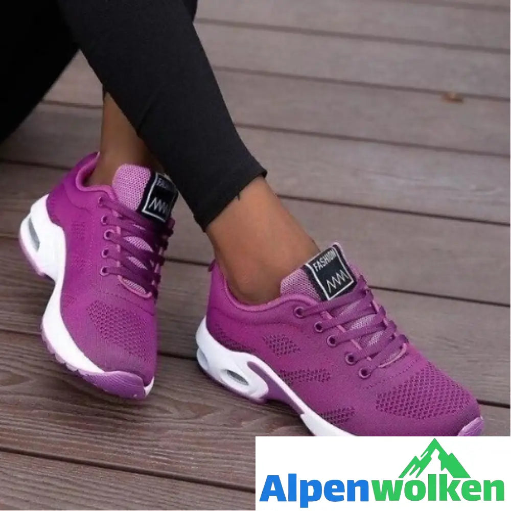 Alpenwolken - Orthopädische Sportschuhe Lila