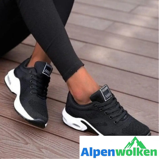 Alpenwolken - Orthopädische Sportschuhe Schwarz