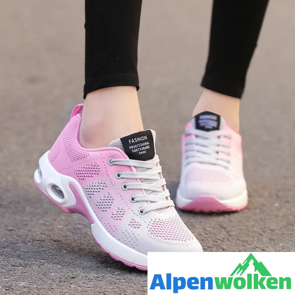 Alpenwolken - Orthopädische Stützschuhe (50% Rabatt) Grau Hellrot