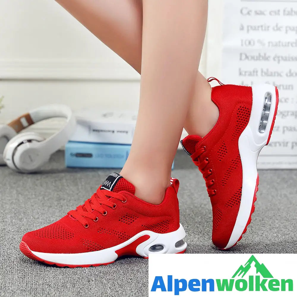 Alpenwolken - Orthopädische Stützschuhe (50% Rabatt) Rot