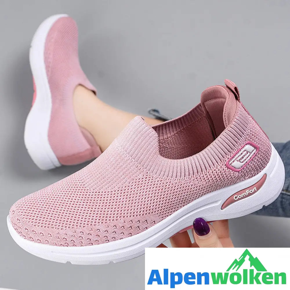 Alpenwolken - Orthopädische Turnschuhe für Frauen Rosa