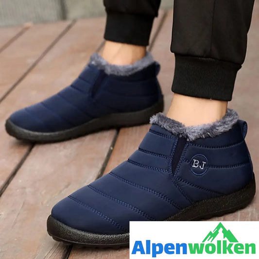 Alpenwolken - ORTHOPÄDISCHE WINTERSCHUHE FÜR FRAUEN Blau