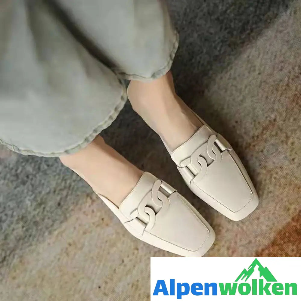 Alpenwolken - Orthopädischer Slipper aus Leder - Komfortabel und stilvoll