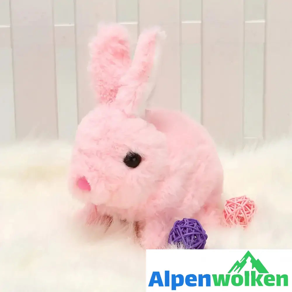 Alpenwolken - Osterhase 🐰Pädagogisches interaktives Spielzeug kann laufen und sprechen Elektronisches Kaninchenspielzeug