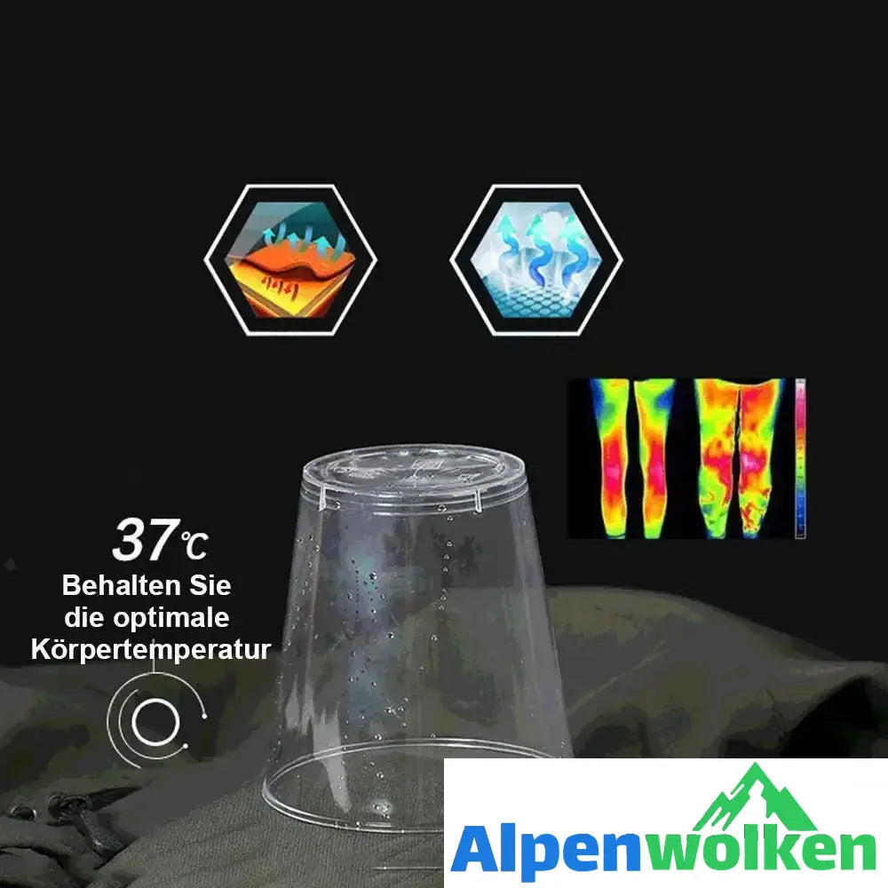 Alpenwolken - Outdoor Sport Anti-Kälte Winterhose