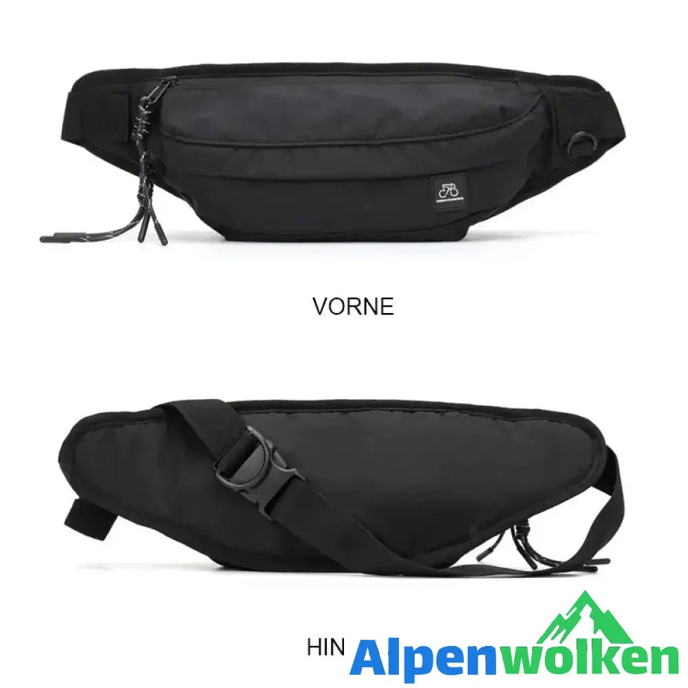 Alpenwolken - Outdoor-Sport-Brusttasche für Herren