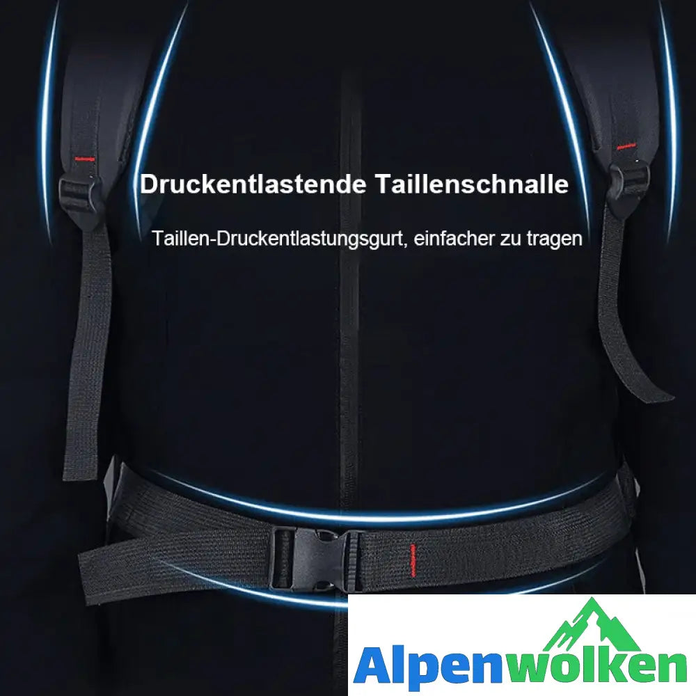 Alpenwolken - 😎Outdoor-Sport-Reiserucksack für Bergsteigen😎