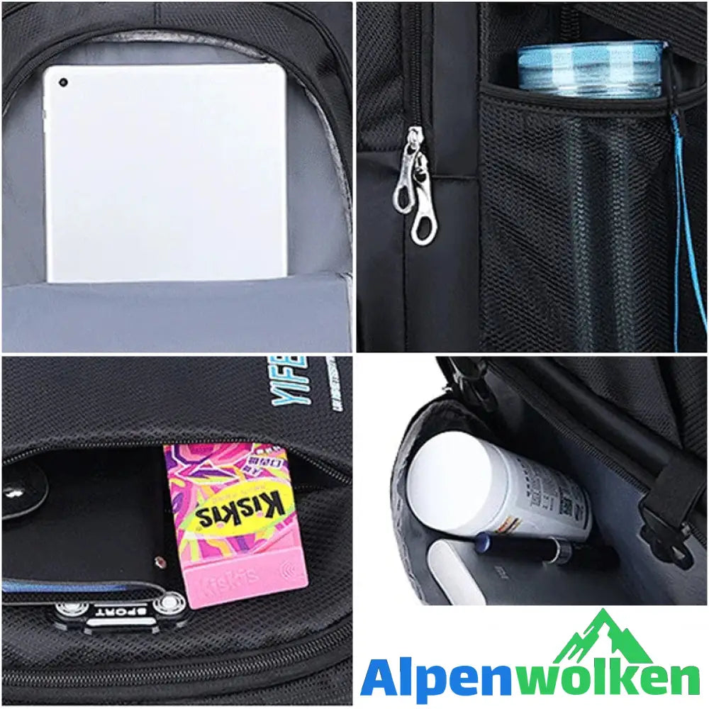 Alpenwolken - 😎Outdoor-Sport-Reiserucksack für Bergsteigen😎