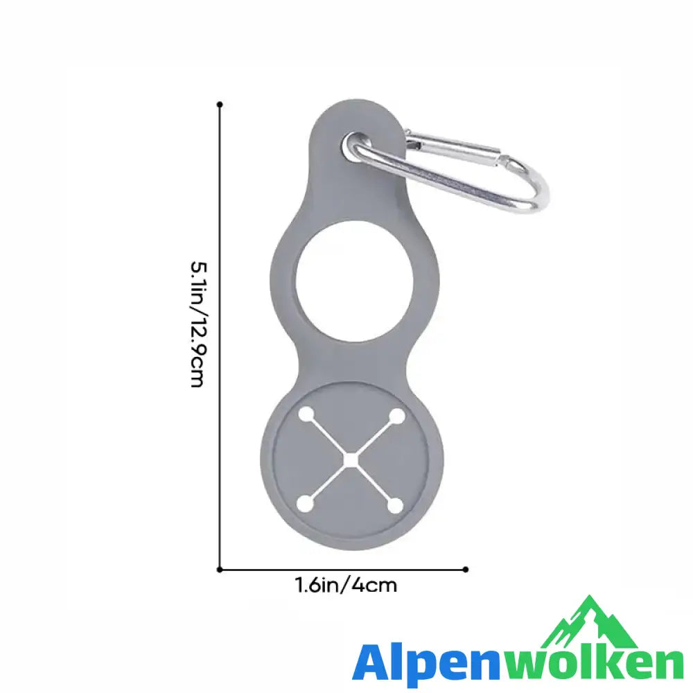 Alpenwolken - Outdoor Wasserflasche Karabiner im Freien