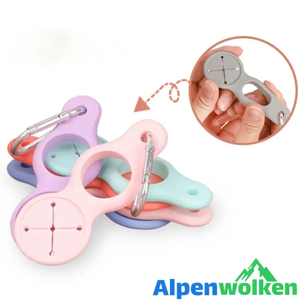 Alpenwolken - Outdoor Wasserflasche Karabiner im Freien