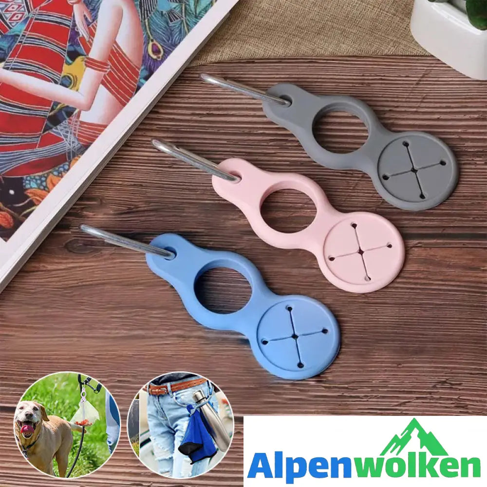 Alpenwolken - Outdoor Wasserflasche Karabiner im Freien