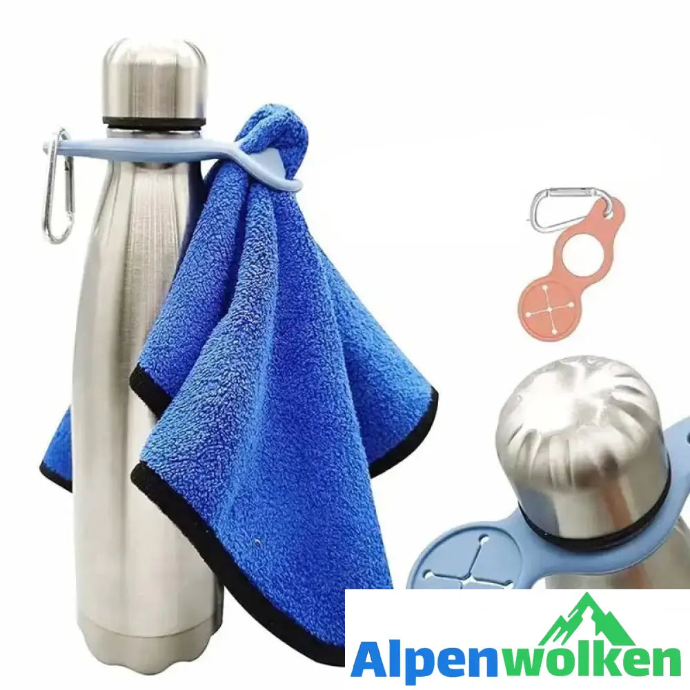 Alpenwolken - Outdoor Wasserflasche Karabiner im Freien