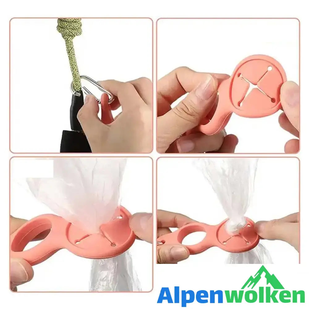 Alpenwolken - Outdoor Wasserflasche Karabiner im Freien