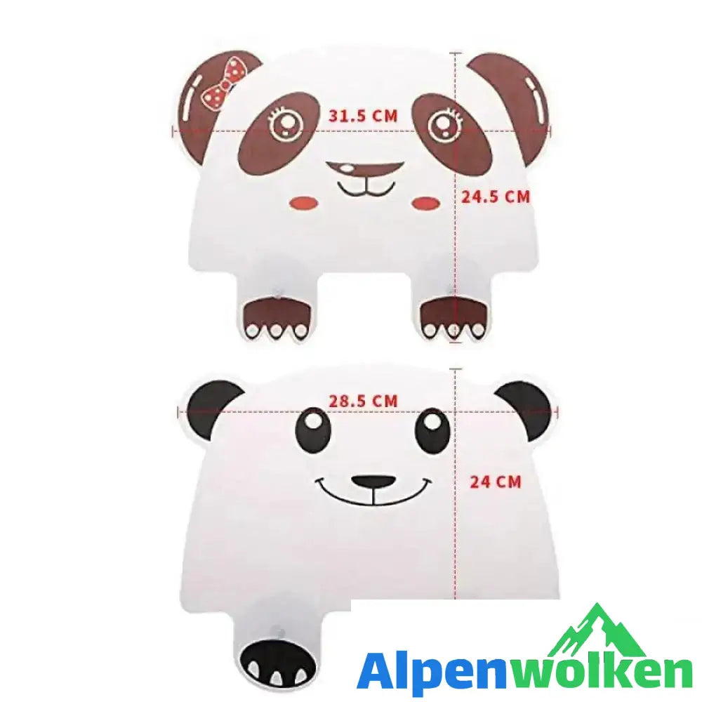 Alpenwolken - Panda Splash Guard Küchenspüle Spritzschutz