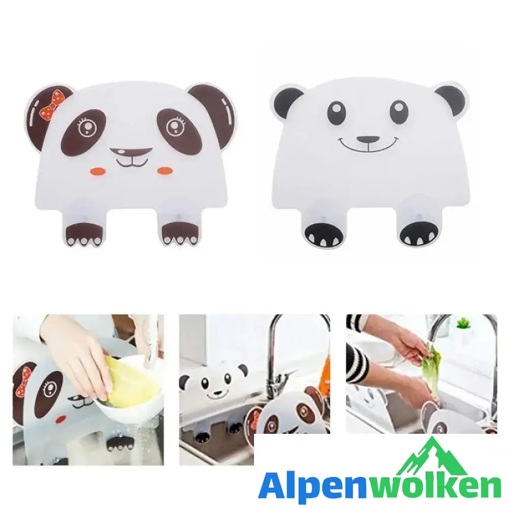 Alpenwolken - Panda Splash Guard Küchenspüle Spritzschutz