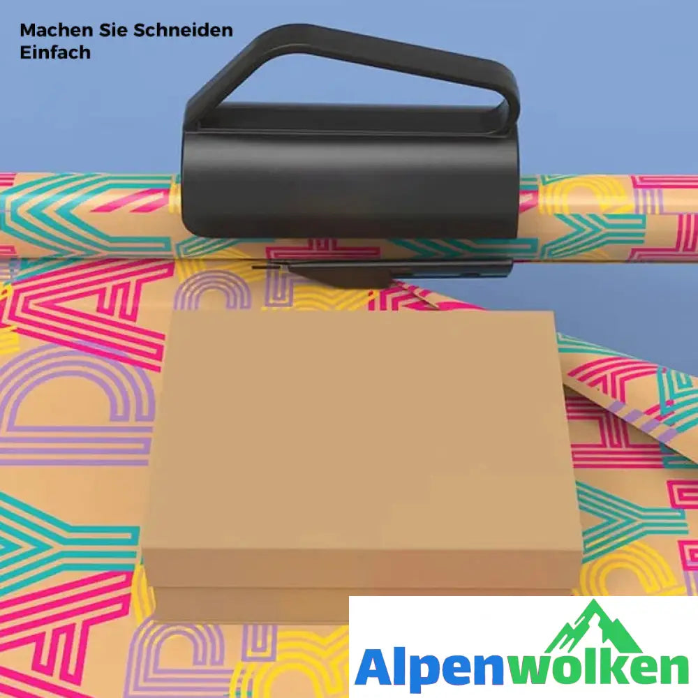 Alpenwolken - Papierschneider mit abnehmbarem Griff