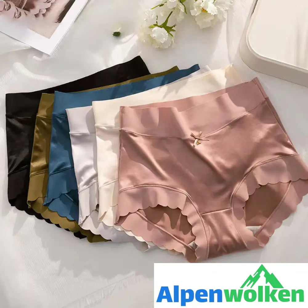 Alpenwolken - Pay1 Erhalten Sie 3 (3 Packungen) feuchtigkeitsabsorbierende Premium-Satin-Höschen aus antibakterieller Eisseide