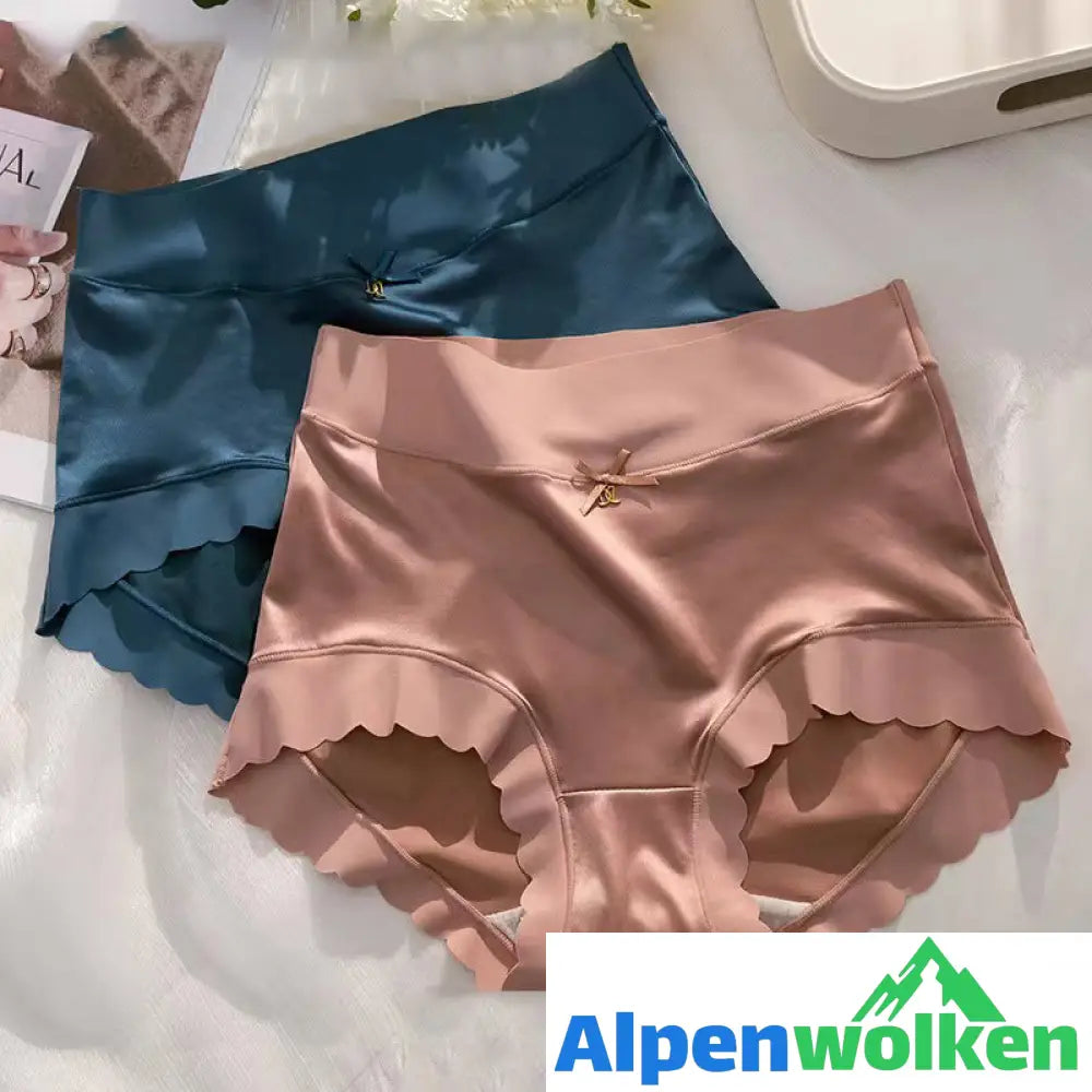 Alpenwolken - Pay1 Erhalten Sie 3 (3 Packungen) feuchtigkeitsabsorbierende Premium-Satin-Höschen aus antibakterieller Eisseide