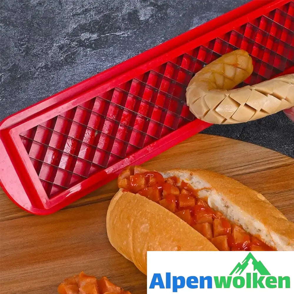 Alpenwolken - Perfekt Hot-Dog Schneidemaschine