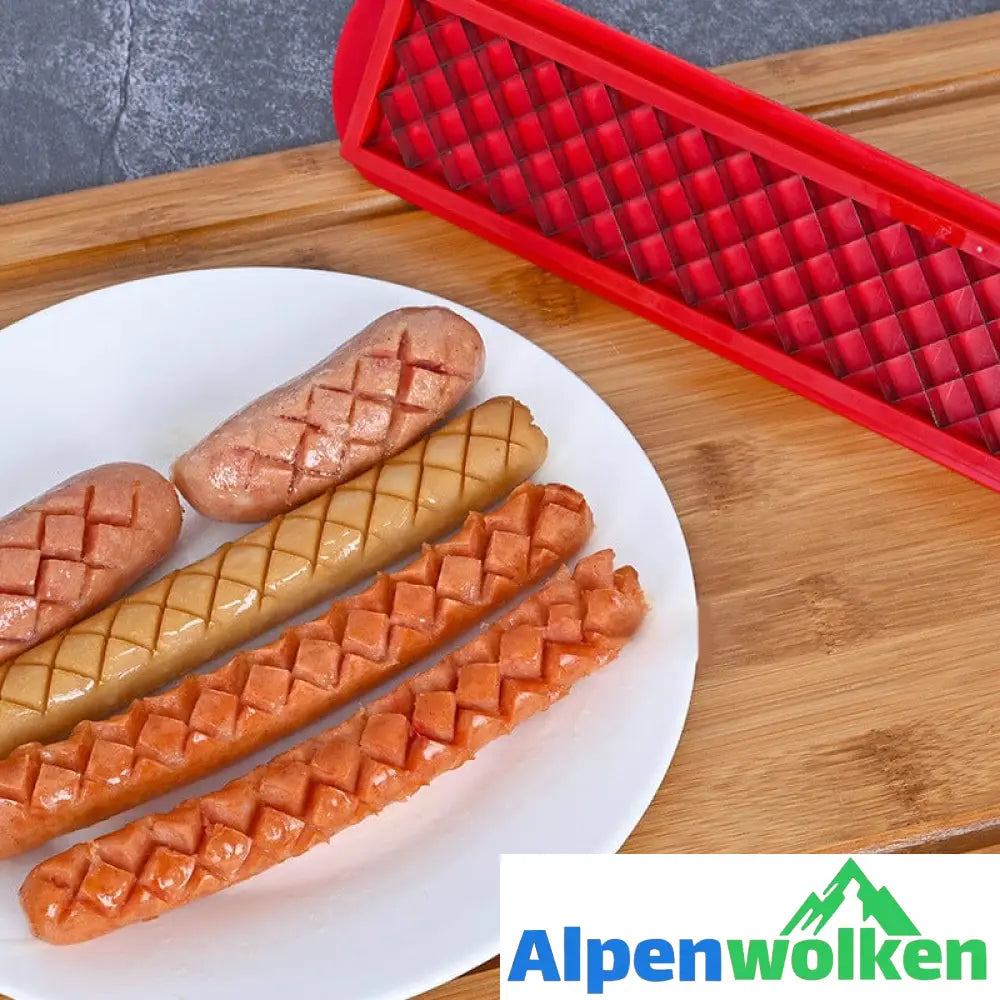 Alpenwolken - Perfekt Hot-Dog Schneidemaschine