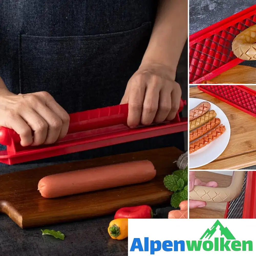 Alpenwolken - Perfekt Hot-Dog Schneidemaschine