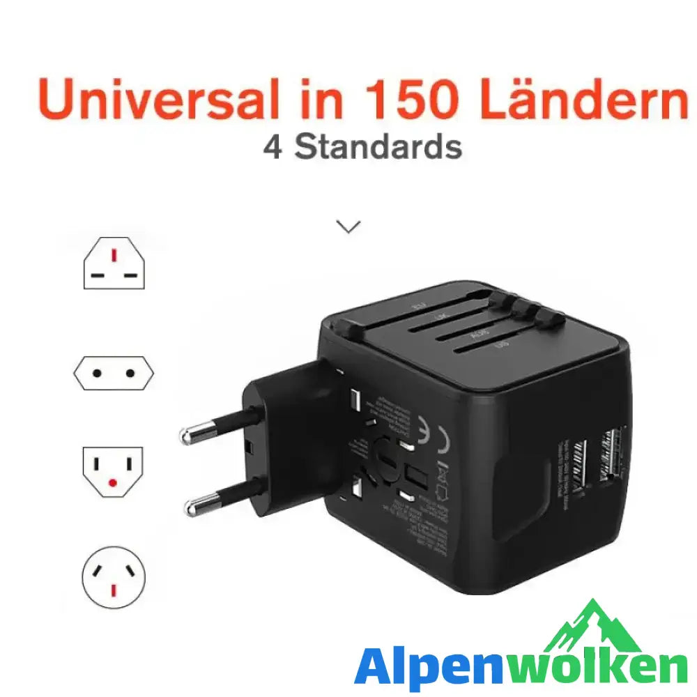 Alpenwolken - Perfekter Reiseadapter