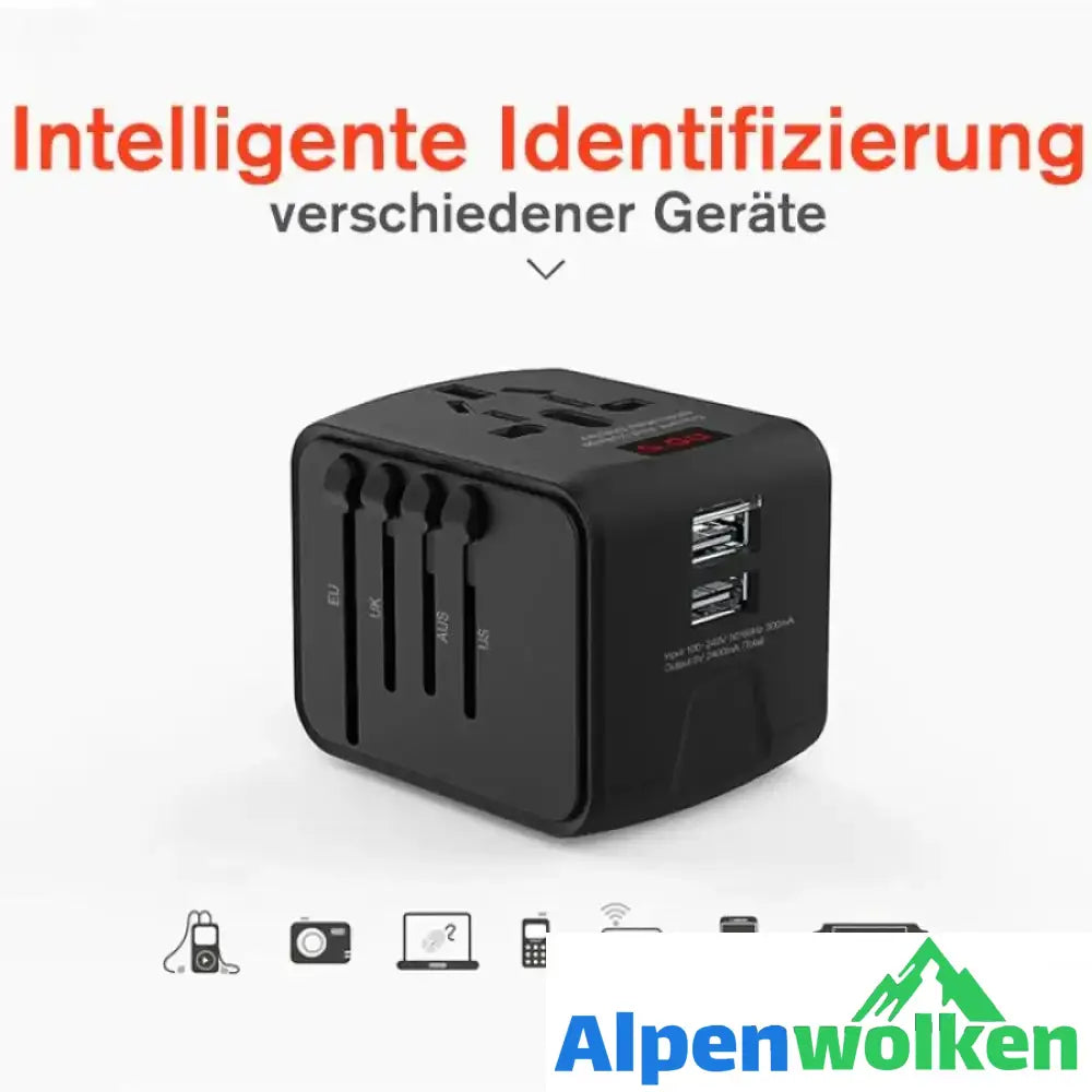 Alpenwolken - Perfekter Reiseadapter