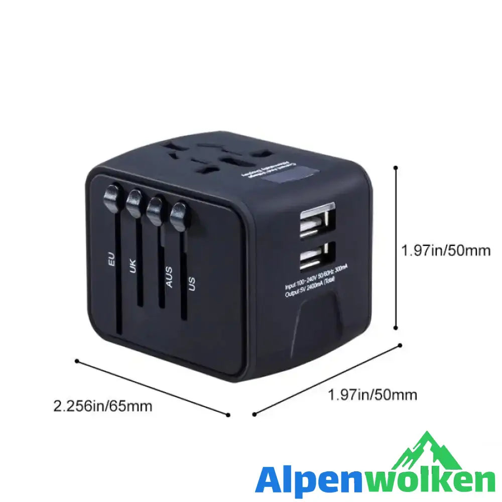 Alpenwolken - Perfekter Reiseadapter