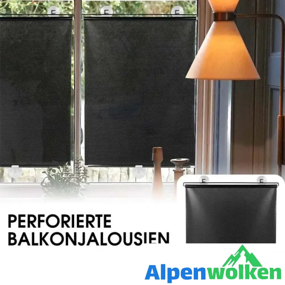 Alpenwolken - Perforierte Balkonjalousien