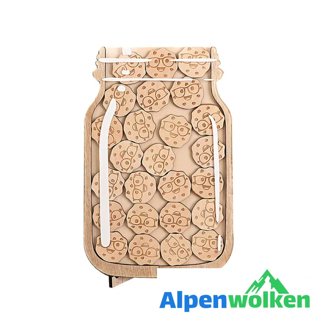 Alpenwolken - 🌟Personalisiertes Belohnungsglas🌟 Keks