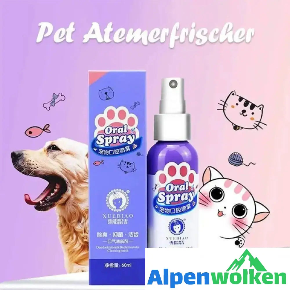 Alpenwolken - Pet Atemerfrischer