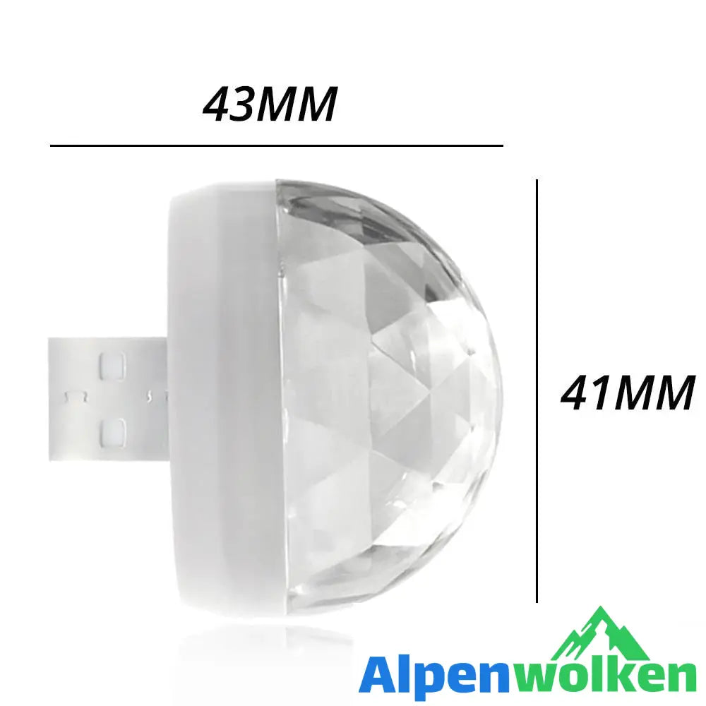 Alpenwolken - Pilz-Disco-Licht (Usb)