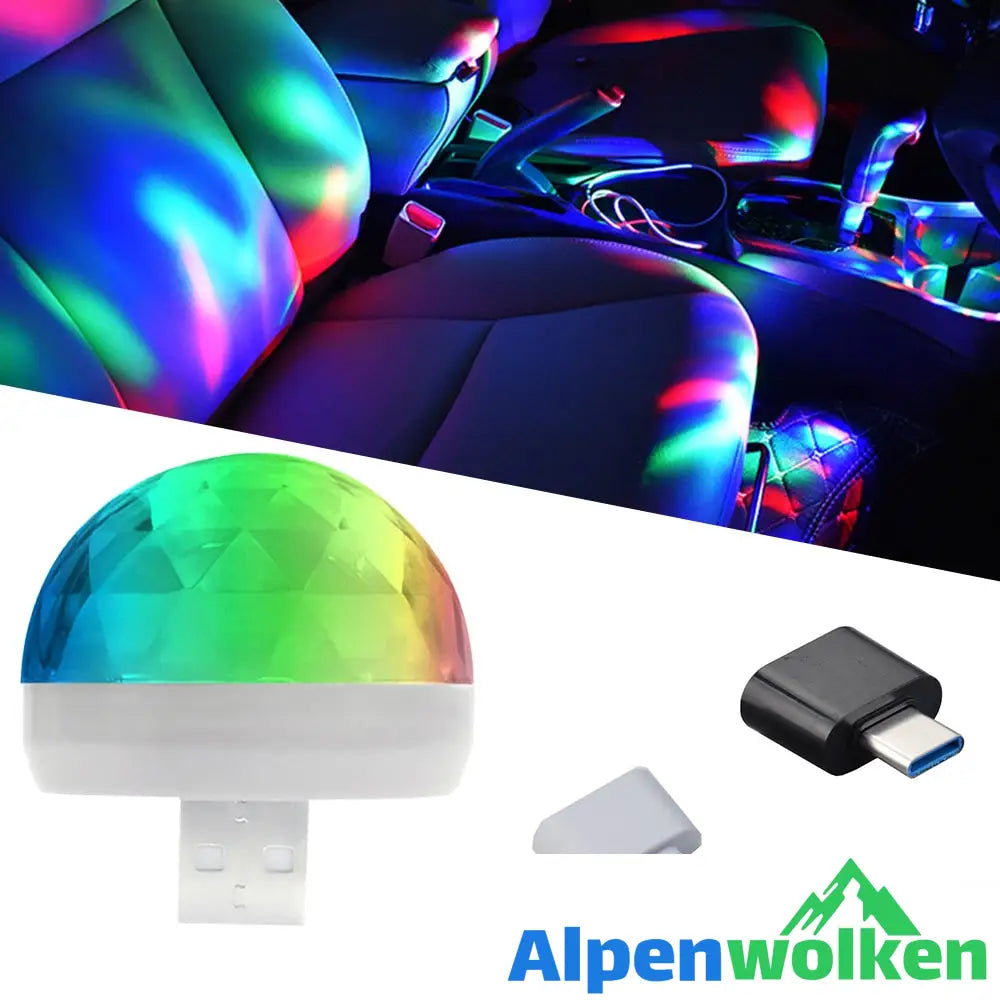 Alpenwolken - Pilz-Disco-Licht (Usb)