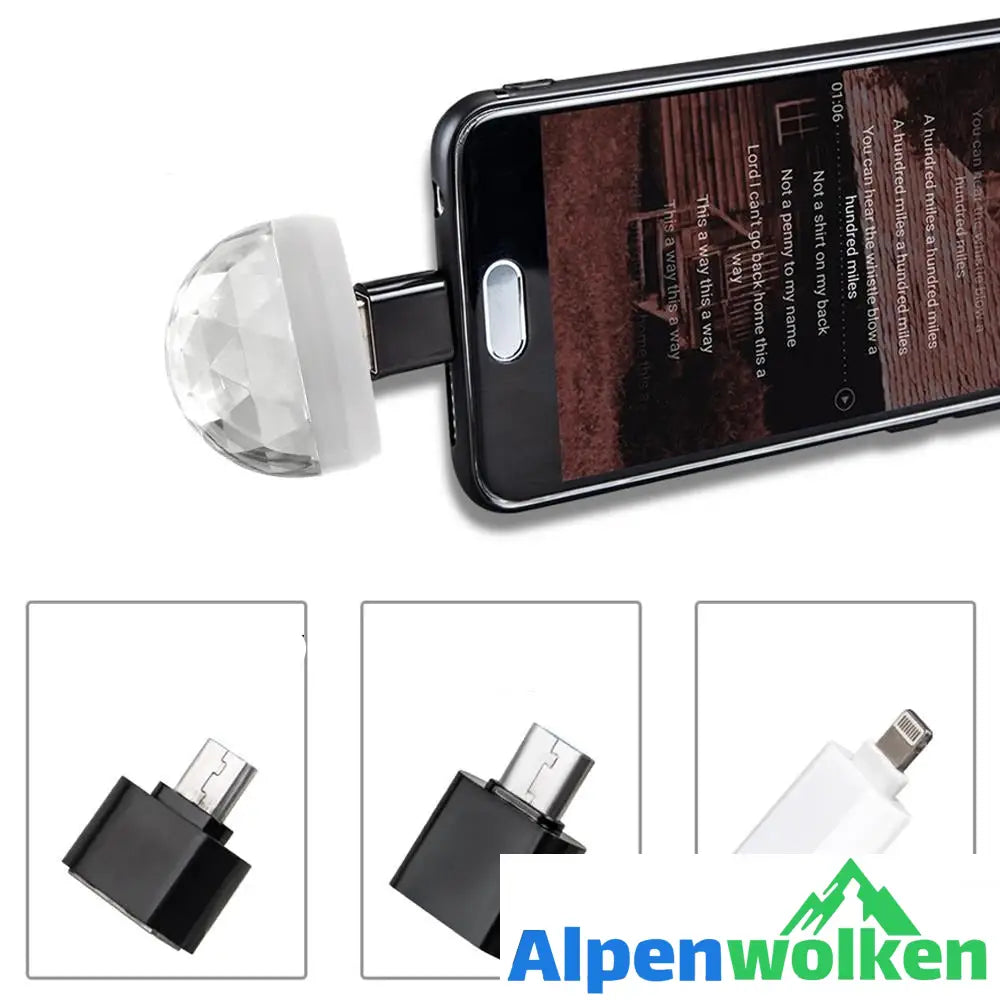 Alpenwolken - Pilz-Disco-Licht (Usb)