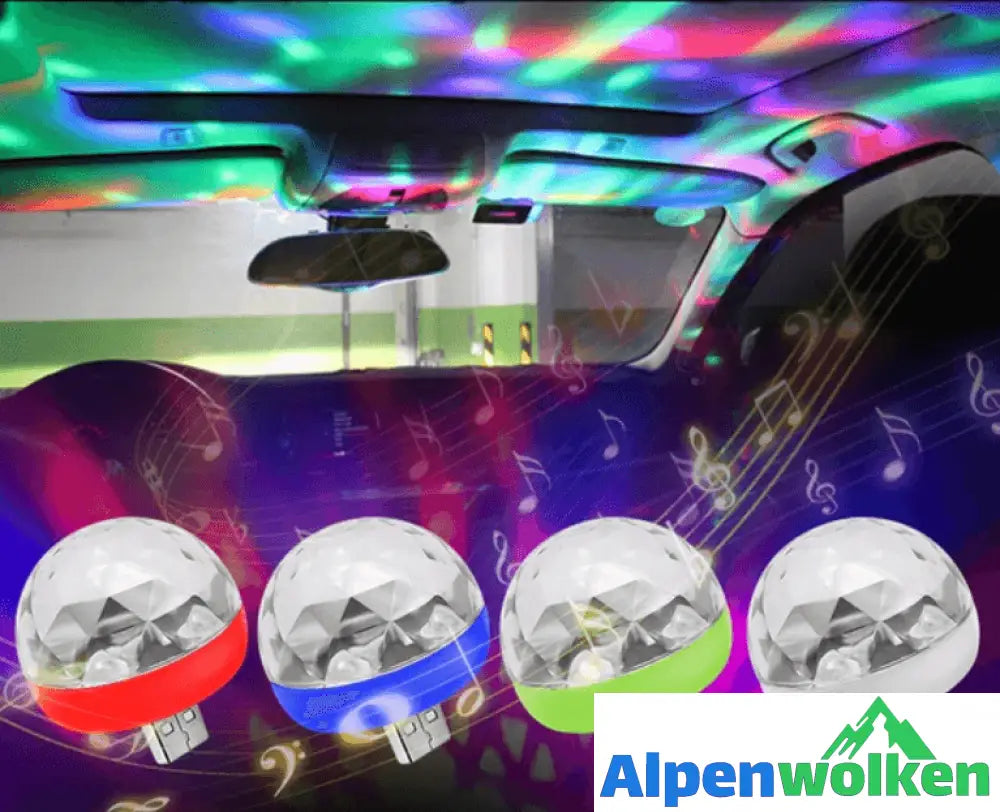 Alpenwolken - Pilz-Disco-Licht (Usb)