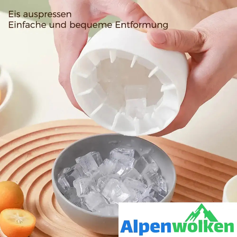 Alpenwolken - Pilz-Silikon-Eisbecher