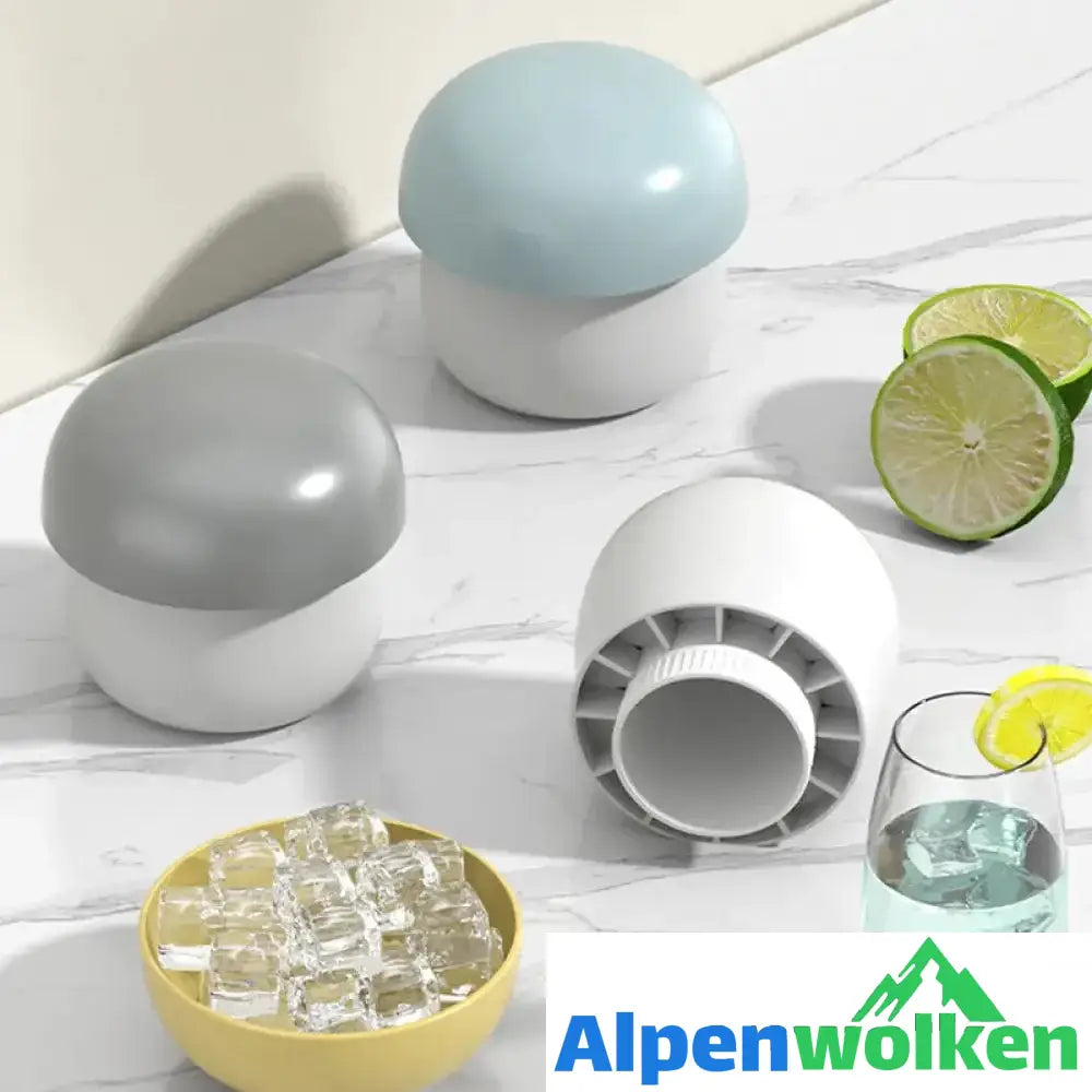 Alpenwolken - Pilz-Silikon-Eisbecher