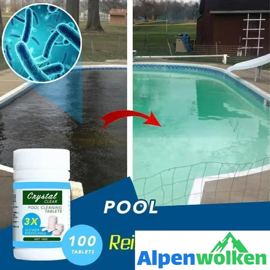 Alpenwolken - Poolreinigungstablette (100 Tabletten)