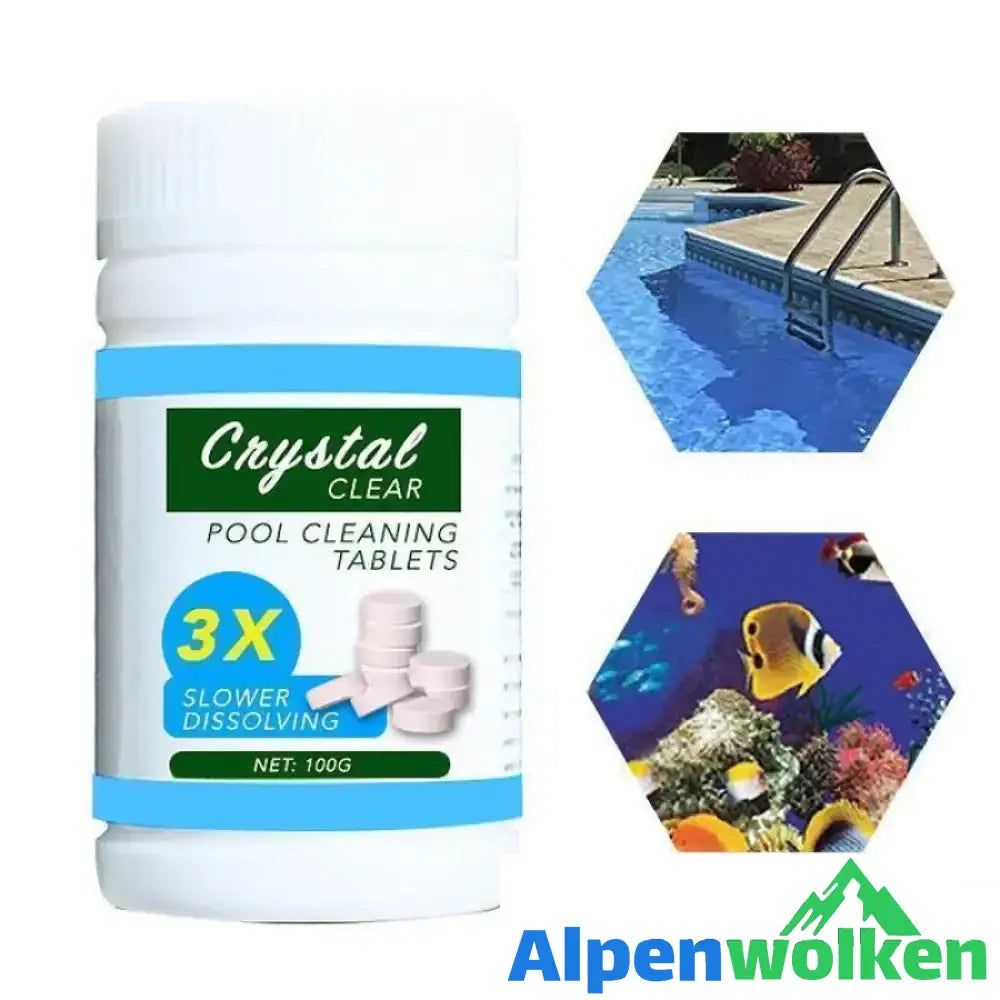 Alpenwolken - Poolreinigungstablette (100 Tabletten)