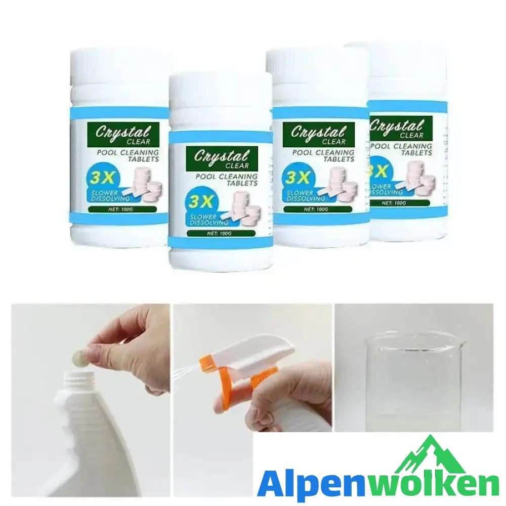 Alpenwolken - Poolreinigungstablette (100 Tabletten)